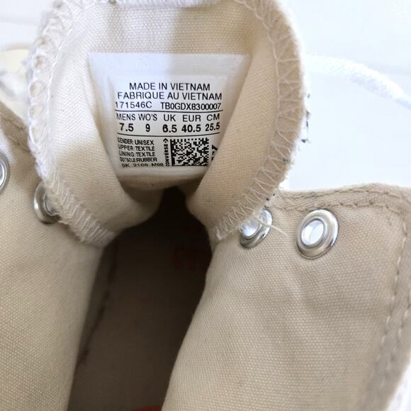 Converse Run Star Motion Platform Sneakers – Women's 9 / Men's 7.5 – White/Black - Picture 8 of 11